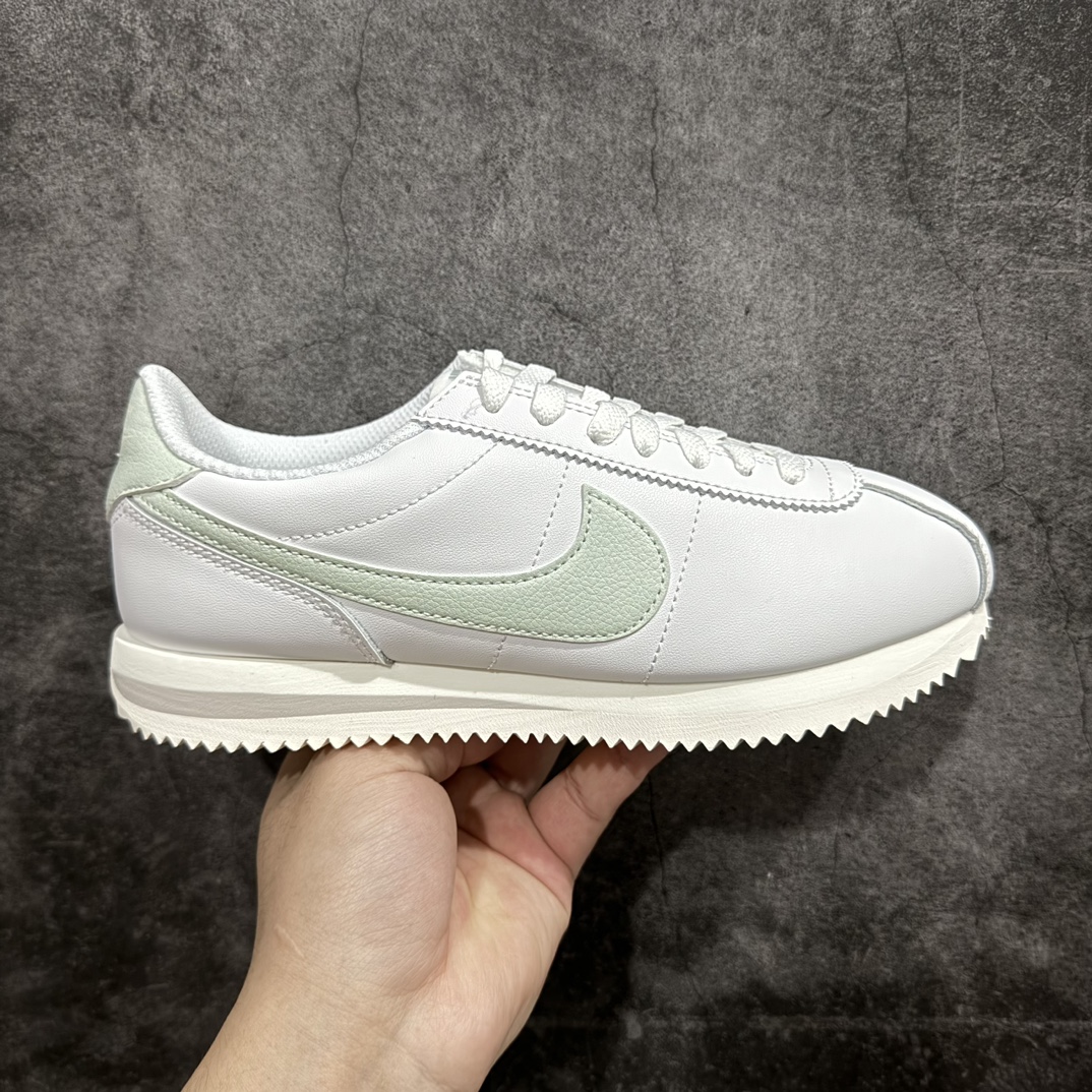 【TG纯原】NK Classic Cortez Leather 阿甘复古初代皮革慢跑鞋 货号：DN1791-106nn缓震防滑耐磨同源头层皮料 原厂模具 公司级标准检验QC 区分市面一切版本 完美复刻阿甘复古鞋型 尺码：35-45 编码：DL200220-鞋库