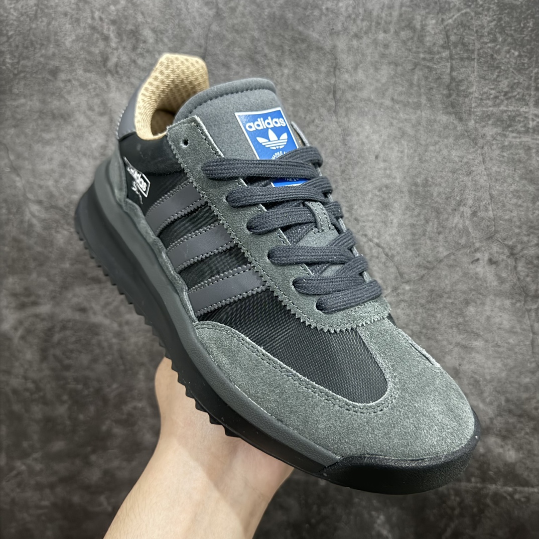 图片[3]-【纯原版】adidas originals SL 72n超轻便透气复古慢跑鞋n鞋头的设计饱满圆润鞋面是翻毛皮和尼龙材质结合 上脚舒适柔软n橡胶大底非常耐磨防滑 包裹性很好 整体纤长 货号: IH5569 尺码: 35.5 36 36.5 37 38 38.5 39 40 40.5 41 42 42.5 43 44 45 编码：AC245270-鞋库