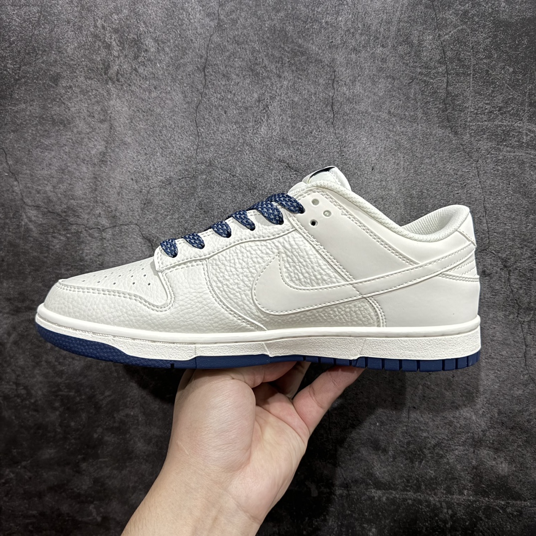 图片[2]-【定制版】Nike SB Dunk Low 深蓝米白n纯原大厂出品 极力推荐原装头层材料 独家版型蒸餾加工n帶來的是更好的视觉和脚感体验n大厂纯原品质出货 清洁度电绣工艺 皮料切割干净无任何毛边 细节完美 官方货号: NK5639 327 尺码：36 36.5 37.5 38 38.5 39 40 40.5 41 42 42.5 43 44 44.5 45 编码：HXS320340-鞋库