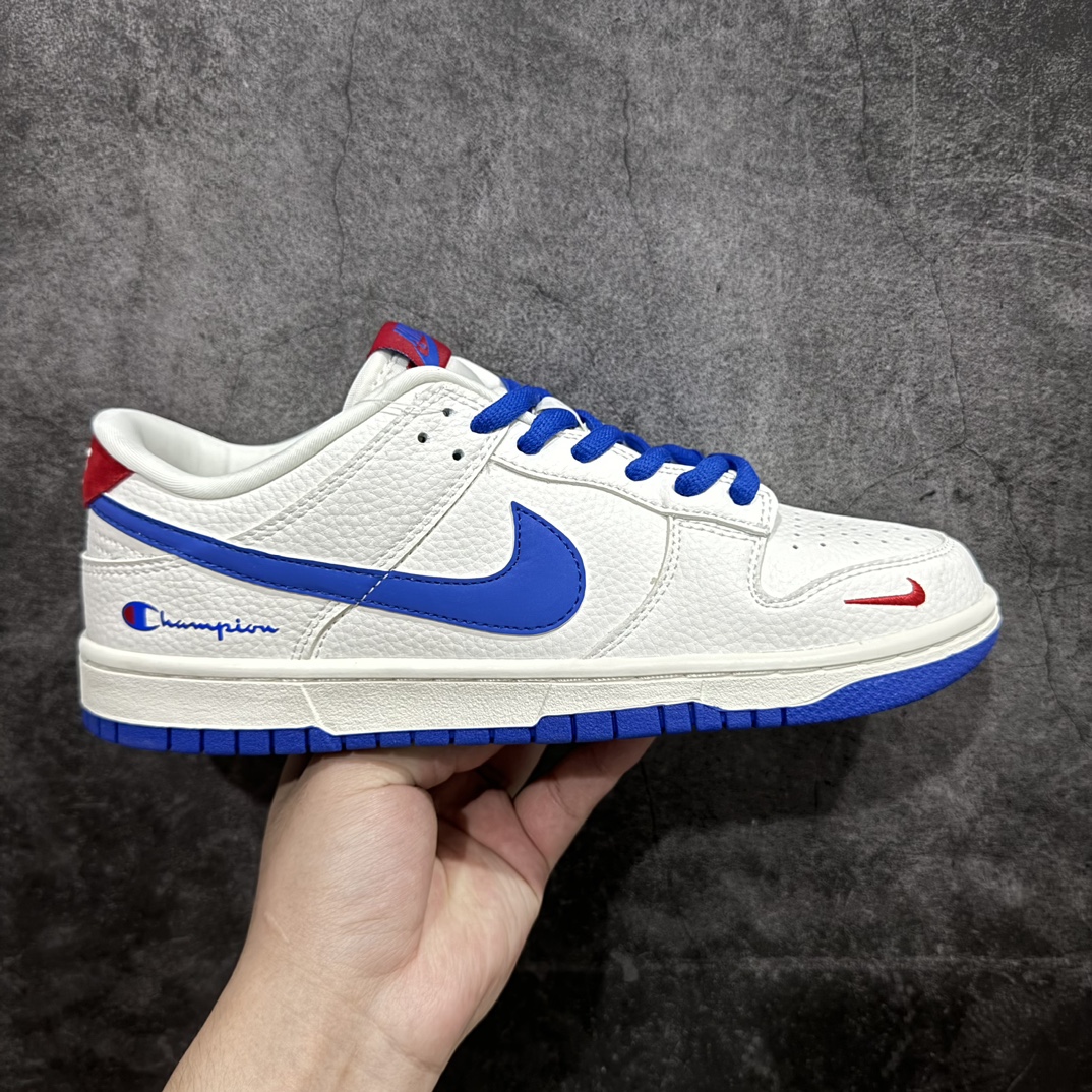 【定制版】Nk SB Dunk Low 冠军联名-蓝勾 周年高端定制 低帮休闲板鞋 KK1333-001n#定制鞋盒 大厂纯原品质出货 超高清洁度 皮料切割干净无任何毛边 细节完美   尺码：36 36.5 37.5 38 38.5 39 40 40.5 41 42 42.5 43 44 44.5 45 编码：HXS320340-鞋库