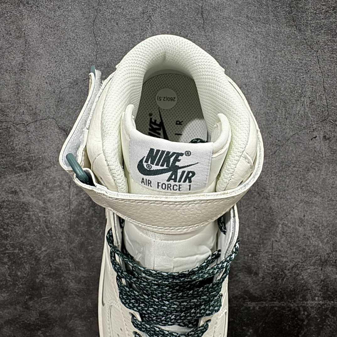 图片[8]-【公司级】Nike Air Force 1 Mid 07 白绿满天星n原楦头原纸板 打造纯正中帮空军版型 专注外贸渠道 全掌内置蜂窝气垫原盒配件 原厂中底钢印、拉帮完美官方货号：XL0236 235 Size：36 36.5 37.5 38 38.5 39 40 40.5 41 42 42.5 43 44 44.5 45 编码：LF310320-鞋库