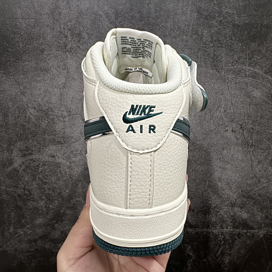 图片[4]-【公司级】Nike Air Force 1 Mid 07 白绿满天星n原楦头原纸板 打造纯正中帮空军版型 专注外贸渠道 全掌内置蜂窝气垫原盒配件 原厂中底钢印、拉帮完美官方货号：XL0236 235 Size：36 36.5 37.5 38 38.5 39 40 40.5 41 42 42.5 43 44 44.5 45 编码：LF310320-鞋库