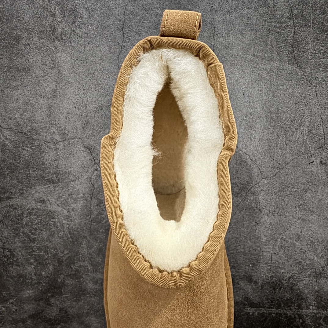 图片[8]-【广东纯原版】UGG Coquette Slipper 7CM厚底人鱼雪地靴系列n#小红书爆款 24ss秋冬新款低筒厚底毛绒包头雪地靴 隆丰皮料生产 羊绒鞋垫冬季保暖外出 家居都是很适合的选择近年uug推出款式系列 局部偏向年轻消费者喜好 也走到时尚潮流穿搭的前沿 鞋身材质UGGPURE™植入式羊毛内底轻便防滑舒适橡胶外底品牌LOGO商标 带全套包装  尺码: 35 36 37 38 39 40 编码：TL270290-鞋库