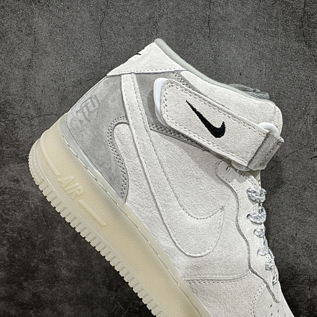 图片[7]-【公司级】Nike Air Force 1 Mid 07 x Reigning Champ 卫冕冠军n原楦头原纸板 打造纯正中帮空军版型 专注外贸渠道 全掌内置蜂窝气垫原盒配件 原厂中底钢印、拉帮完美官方货号：807618 300 Size：36 36.5 37.5 38 38.5 39 40 40.5 41 42 42.5 43 44 44.5 45 编码：LF310320-鞋库