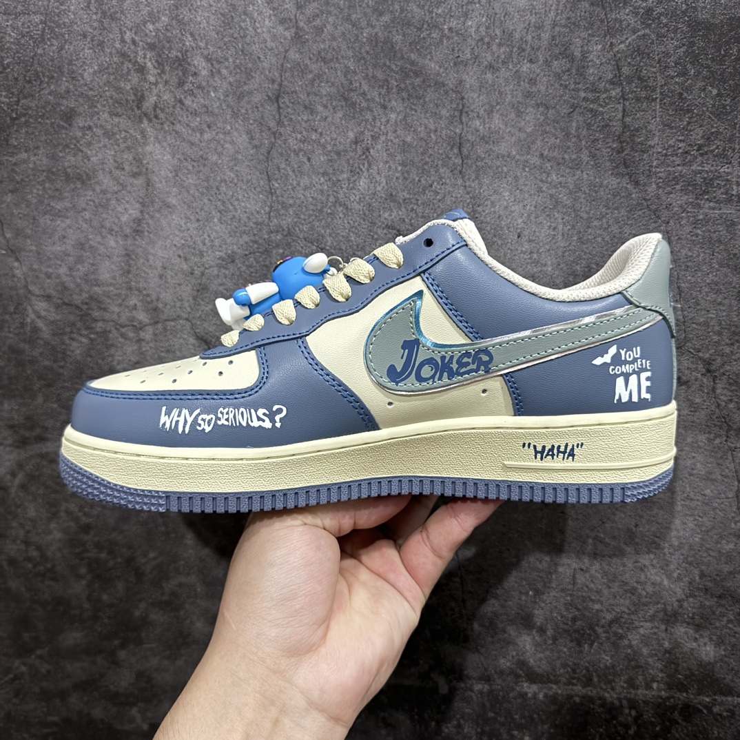 图片[2]-【公司级】Nike Air Force 1 Low 07 米蓝 JORKE涂鸦n原楦头原纸板 打造纯正低帮空军版型 专注外贸渠道 全掌内置蜂窝气垫原盒配件 原厂中底钢印、拉帮完美官方货号：XL2321 333 Size：36 36.5 37.5 38 38.5 39 40 40.5 41 42 42.5 43 44 44.5 45 编码：HXS290300-鞋库