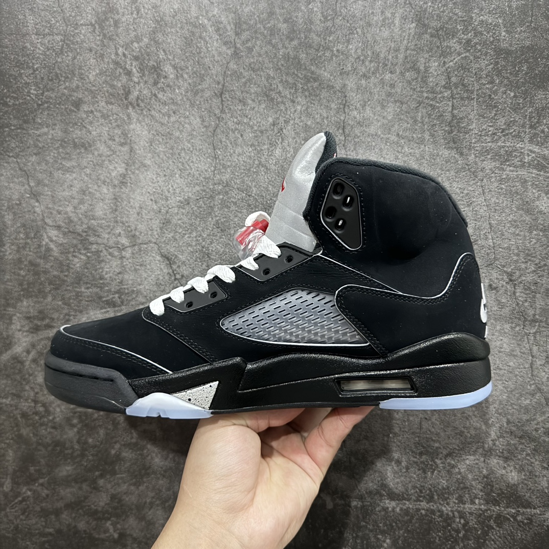 纯原AirJordanAJ5“BlackMetallicReimagined”黑银HF3975-001采