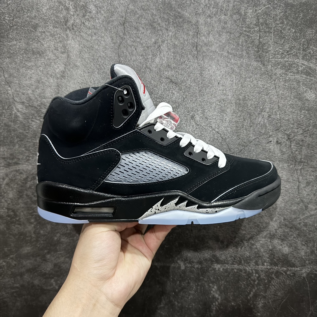 纯原AirJordanAJ5“BlackMetallicReimagined”黑银HF3975-001采