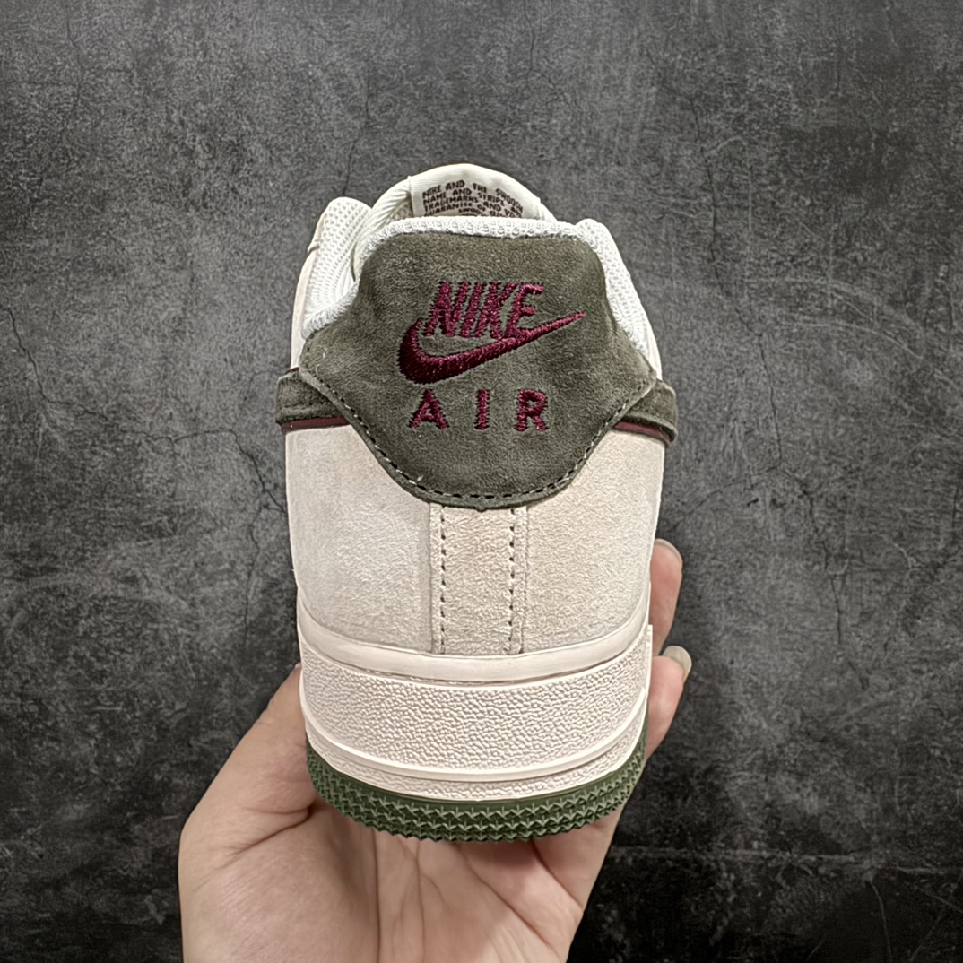 图片[4]-【公司级】Nike Air Force 1 Low ’07  米绿红 麂皮空军一号低帮休闲板鞋 原厂麂皮 原楦原纸板 纯正版型 正品NFC感应芯片 高清洁度 内置全掌气垫 货号：LF8989-111 Size：36 36.5 37.5 38 38.5 39 40 40.5 41 42 42.5 43 44 44.5 45 编码：LF290300-鞋库