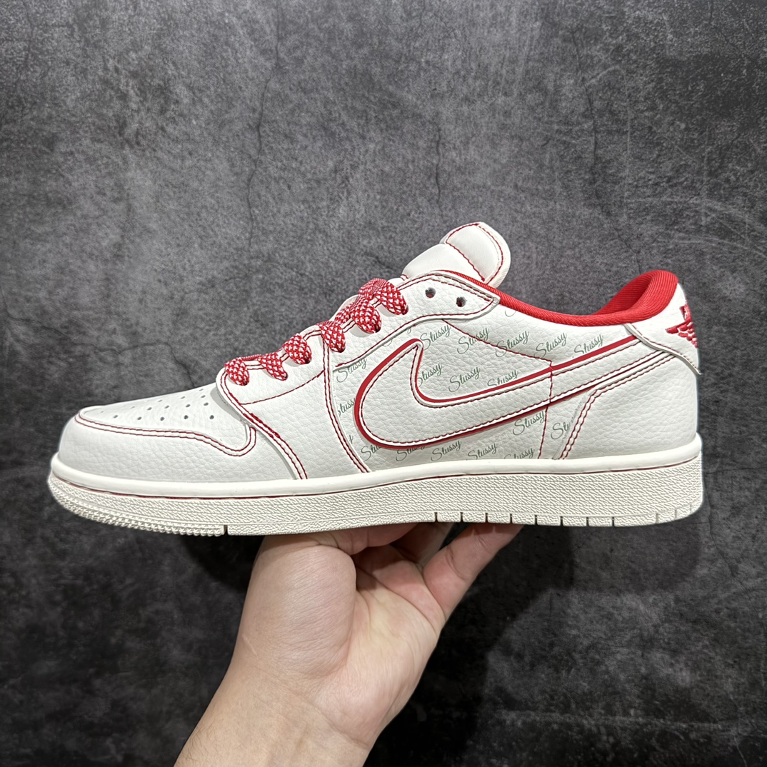 图片[2]-【定制版】Travis Scott x Nike Air Jordan 1 Low x Supreme x StussynAir Jordan 1 Low 反转兔八哥满天星倒钩 纯原版本n全鞋采用原装头层皮，用料扎实 精雕细琢n鞋型极致还原 飞翼3D打印改良 深度立体四线中底拉帮皮料选材 钢印 背胶一应俱全 全新批次 原装原模大底全鞋原厂定制皮料，手感细腻正确折边工艺 完美细节诠释 官方货号：SJ2068 116 Size：36 36.5 37.5 38 38.5 39 40 40.5 41 42 42.5 43 44 44.5 45 编码：HXS320340-鞋库