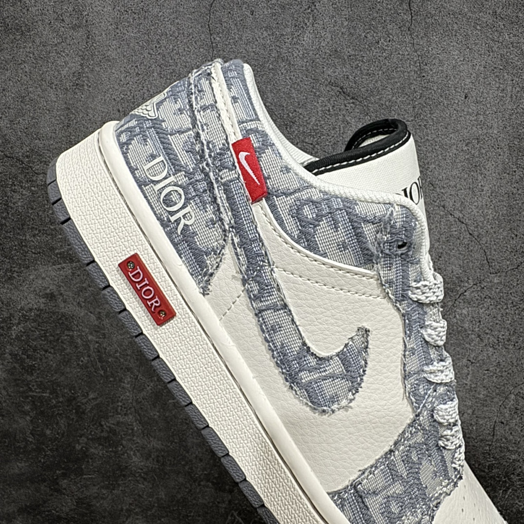 图片[7]-【定制版】Air Jordan 1 Retro Low x Dior 白浅灰n官方同步新色 原装级产物n拒绝公底 立体鞋型 细节完美 高清洁度购置公司同步原材料 原汁原味 忠于原版 货号：SJ9950 037n码数：36 36.5 37.5 38 38.5 39 40 40.5 41 42 42.5 43 44 44.5 45 编码：HXS320340-鞋库