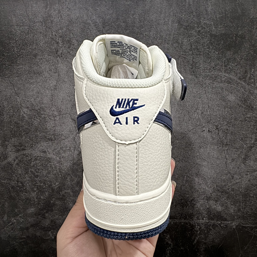 图片[4]-【公司级】Nike Air Force 1 Mid 07 米蓝小钩满天星n原楦头原纸板 打造纯正中帮空军版型 专注外贸渠道 全掌内置蜂窝气垫原盒配件 原厂中底钢印、拉帮完美官方货号：XL0236 233 Size：36 36.5 37.5 38 38.5 39 40 40.5 41 42 42.5 43 44 44.5 45 编码：HXS310320-鞋库