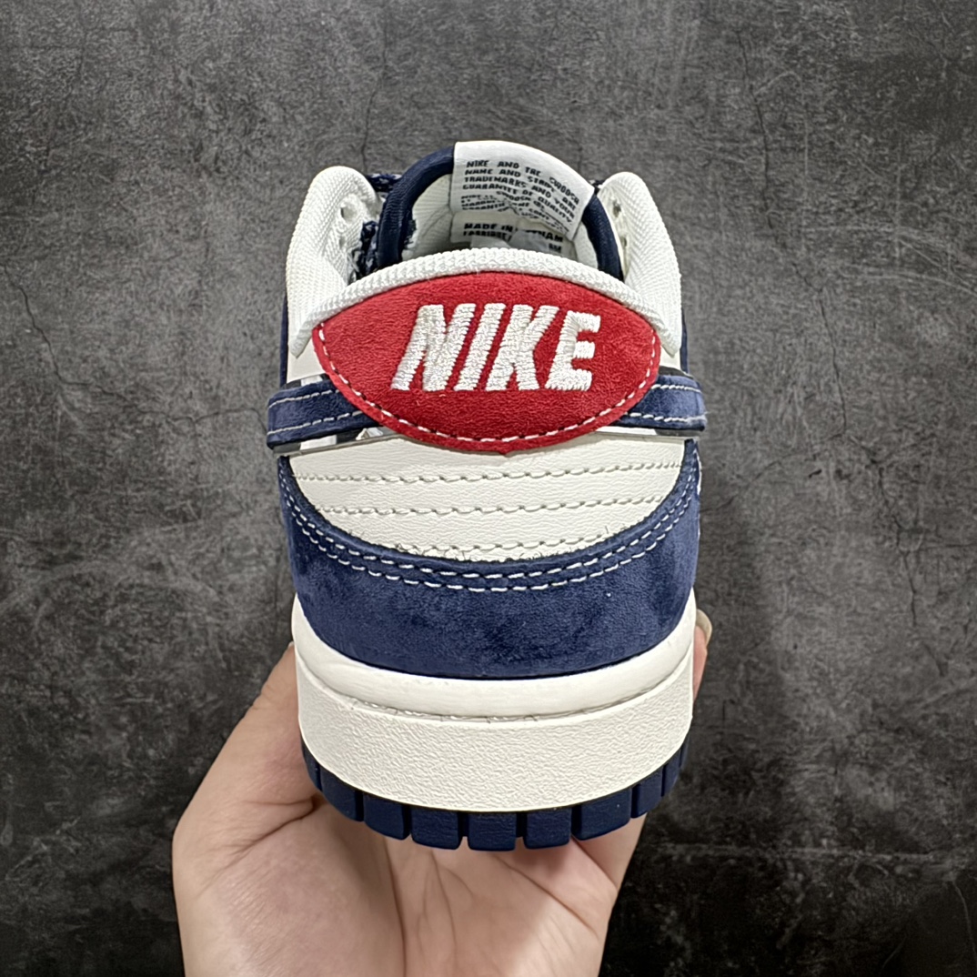 图片[4]-【定制版】Nk SB Dunk Low 斯图西联名-猪八米灰蓝 周年高端定制 低帮休闲板鞋 XX2025-609n#定制鞋盒 大厂纯原品质出货 超高清洁度 皮料切割干净无任何毛边 细节完美  尺码：36 36.5 37.5 38 38.5 39 40 40.5 41 42 42.5 43 44 44.5 45 编码：HXS320340-鞋库