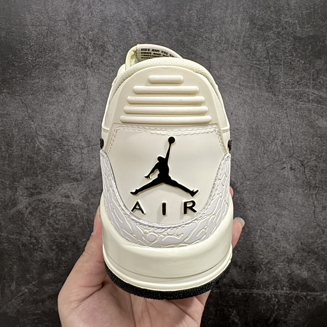 纯原N版AirJordanLegacyAJ312Low低帮复古篮球鞋奶白黑HV1807-101市场最强独