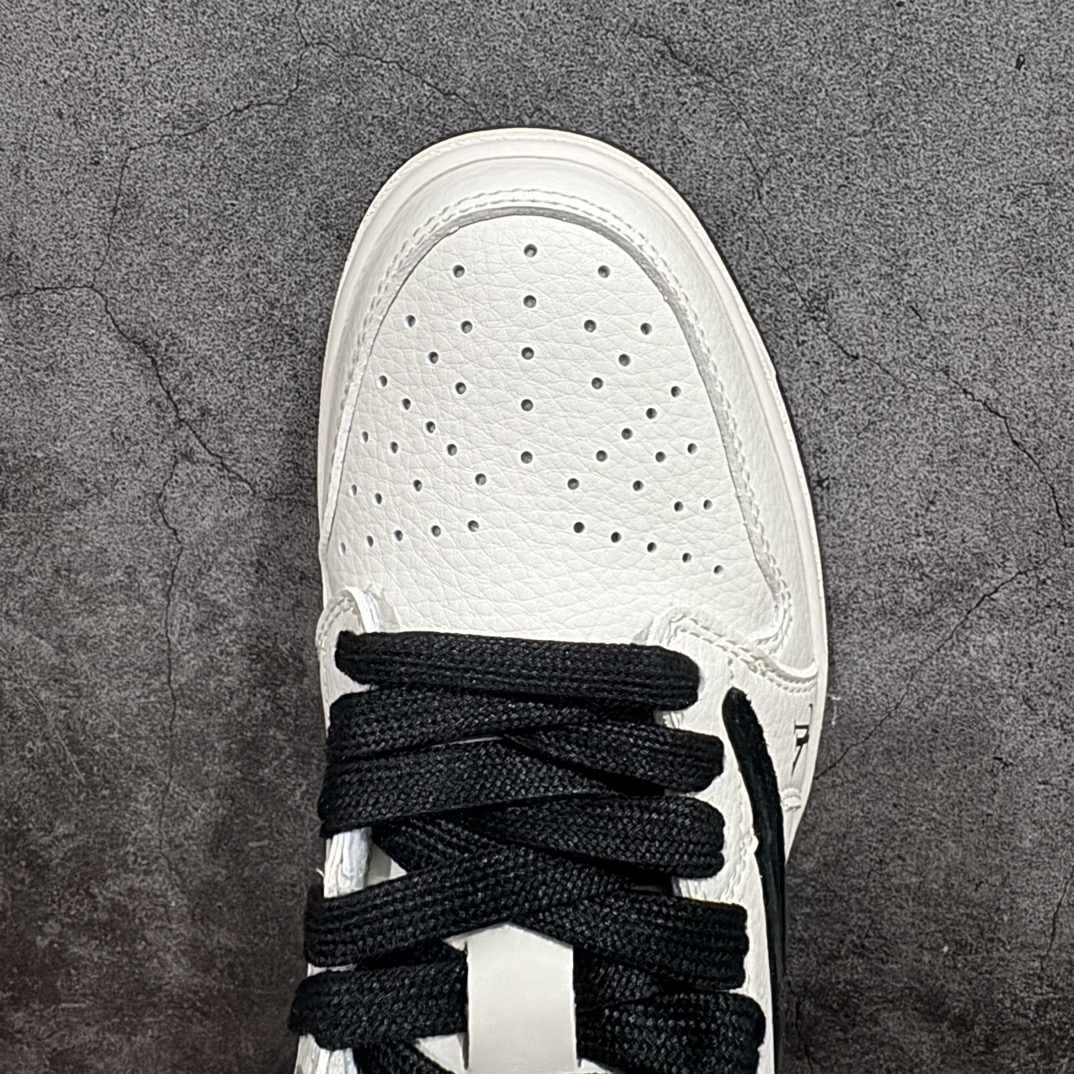 图片[5]-【定制版】TS x Air Jordan AJ1 Low 倒钩低帮联名定制配色 LX1988-700 原厂内置气垫魔块 A模大底 头层小牛皮 鞋舌AJ原厂专用牛津布+AJ专用反口珍珠布+原厂无杂质高弹内里海棉+特殊封边弹力鞋带 SIZE：36 36.5 37.5 38 38.5 39 40 40.5 41 42 42.5 43 44 44.5 45  编码：HXS320340-鞋库