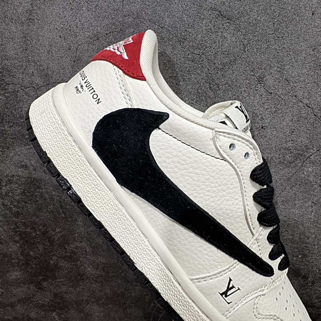 图片[7]-【定制版】TS x Air Jordan AJ1 Low 倒钩低帮联名定制配色 LX1988-700 原厂内置气垫魔块 A模大底 头层小牛皮 鞋舌AJ原厂专用牛津布+AJ专用反口珍珠布+原厂无杂质高弹内里海棉+特殊封边弹力鞋带 SIZE：36 36.5 37.5 38 38.5 39 40 40.5 41 42 42.5 43 44 44.5 45  编码：HXS320340-鞋库