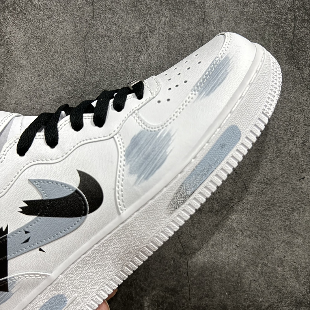 图片[6]-【定制版】官方爆款定制 二次元主题 Nike Air Force 1 Low’07 手绘 断裂 三勾阴影 喷绘 空军一号绑带中帮休闲板鞋 定制皮料 原厂3D打印 定制鞋盒 原楦原纸板 纯正空军版型 内置全掌气垫 货号：CW2289-111 Size：36 36.5 37.5 38 38.5 39 40 40.5 41 42 42.5 43 44 44.5 45 编码：HXS310320-鞋库