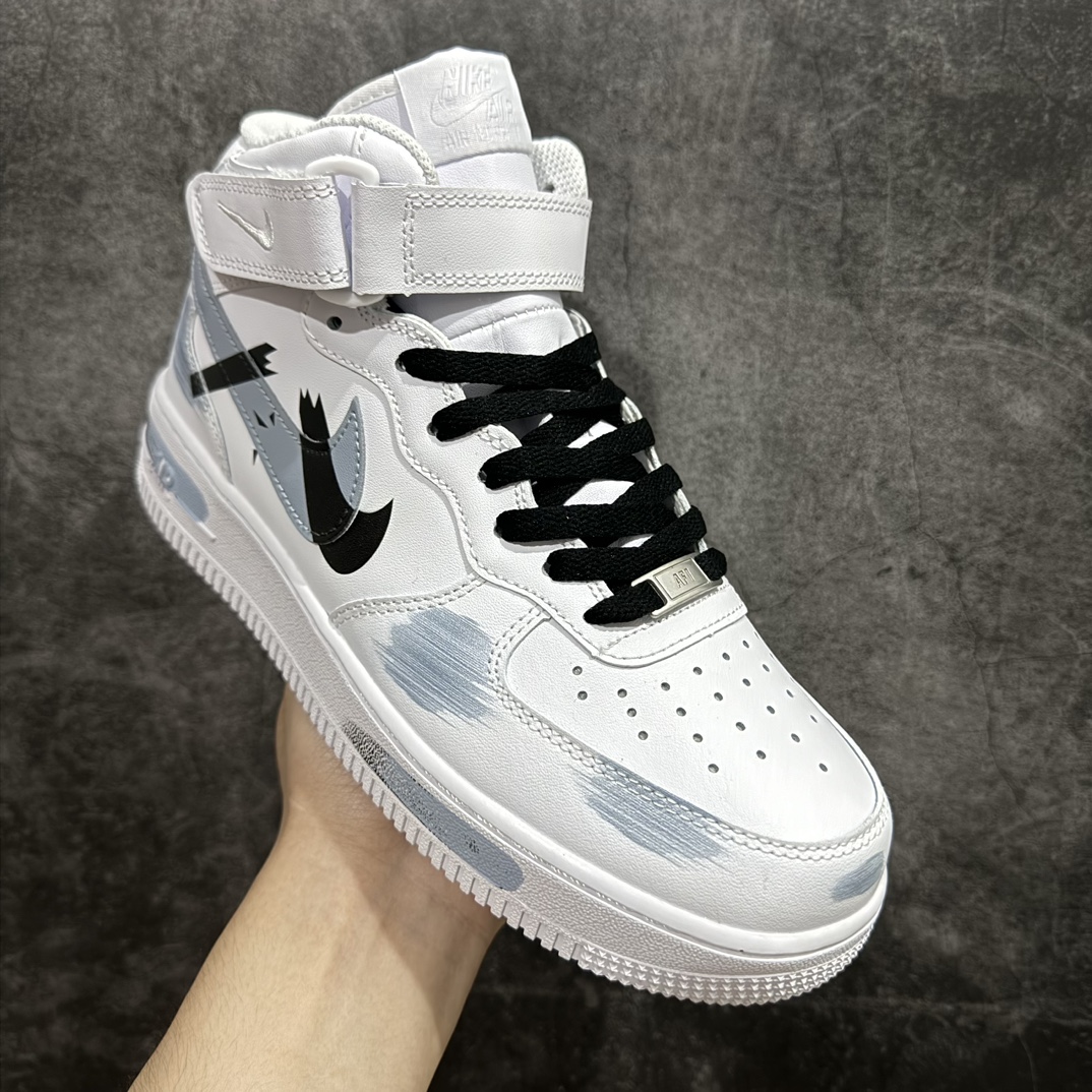 图片[3]-【定制版】官方爆款定制 二次元主题 Nike Air Force 1 Low’07 手绘 断裂 三勾阴影 喷绘 空军一号绑带中帮休闲板鞋 定制皮料 原厂3D打印 定制鞋盒 原楦原纸板 纯正空军版型 内置全掌气垫 货号：CW2289-111 Size：36 36.5 37.5 38 38.5 39 40 40.5 41 42 42.5 43 44 44.5 45 编码：HXS310320-鞋库