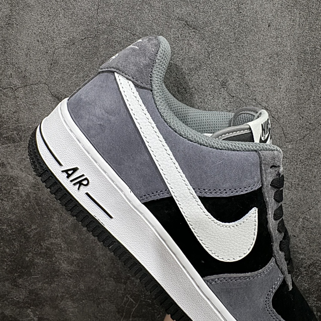 图片[7]-【公司级】Nike Air Force 1 Low 07 黑灰翻毛n原楦头原纸板 打造纯正低帮空军版型 专注外贸渠道 全掌内置蜂窝气垫原盒配件 原厂中底钢印、拉帮完美官方货号：NT9966 336 Size：36 36.5 37.5 38 38.5 39 40 40.5 41 42 42.5 43 44 44.5 45 编码：HXS310320-鞋库