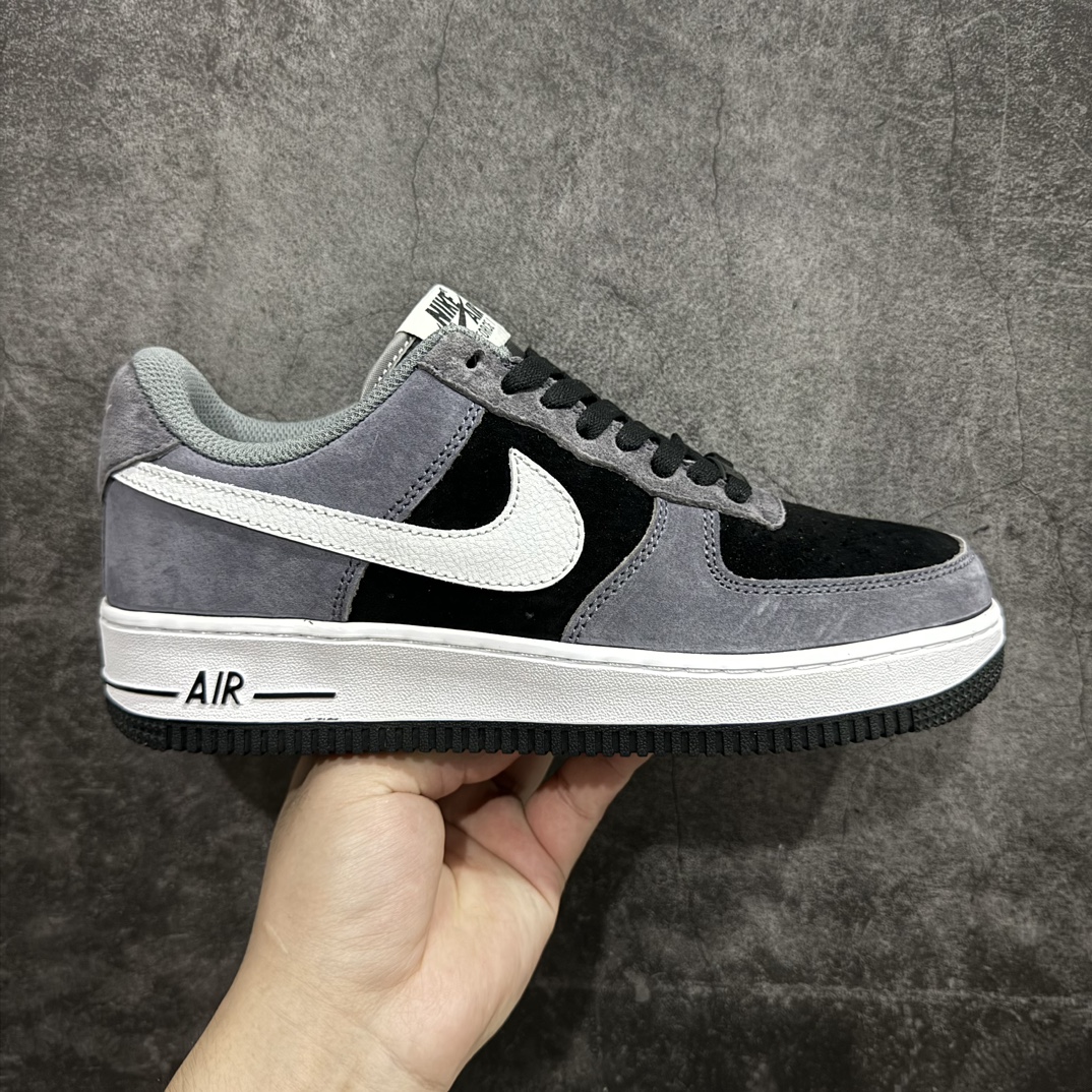 【公司级】Nike Air Force 1 Low 07 黑灰翻毛n原楦头原纸板 打造纯正低帮空军版型 专注外贸渠道 全掌内置蜂窝气垫原盒配件 原厂中底钢印、拉帮完美官方货号：NT9966 336 Size：36 36.5 37.5 38 38.5 39 40 40.5 41 42 42.5 43 44 44.5 45 编码：HXS310320-鞋库