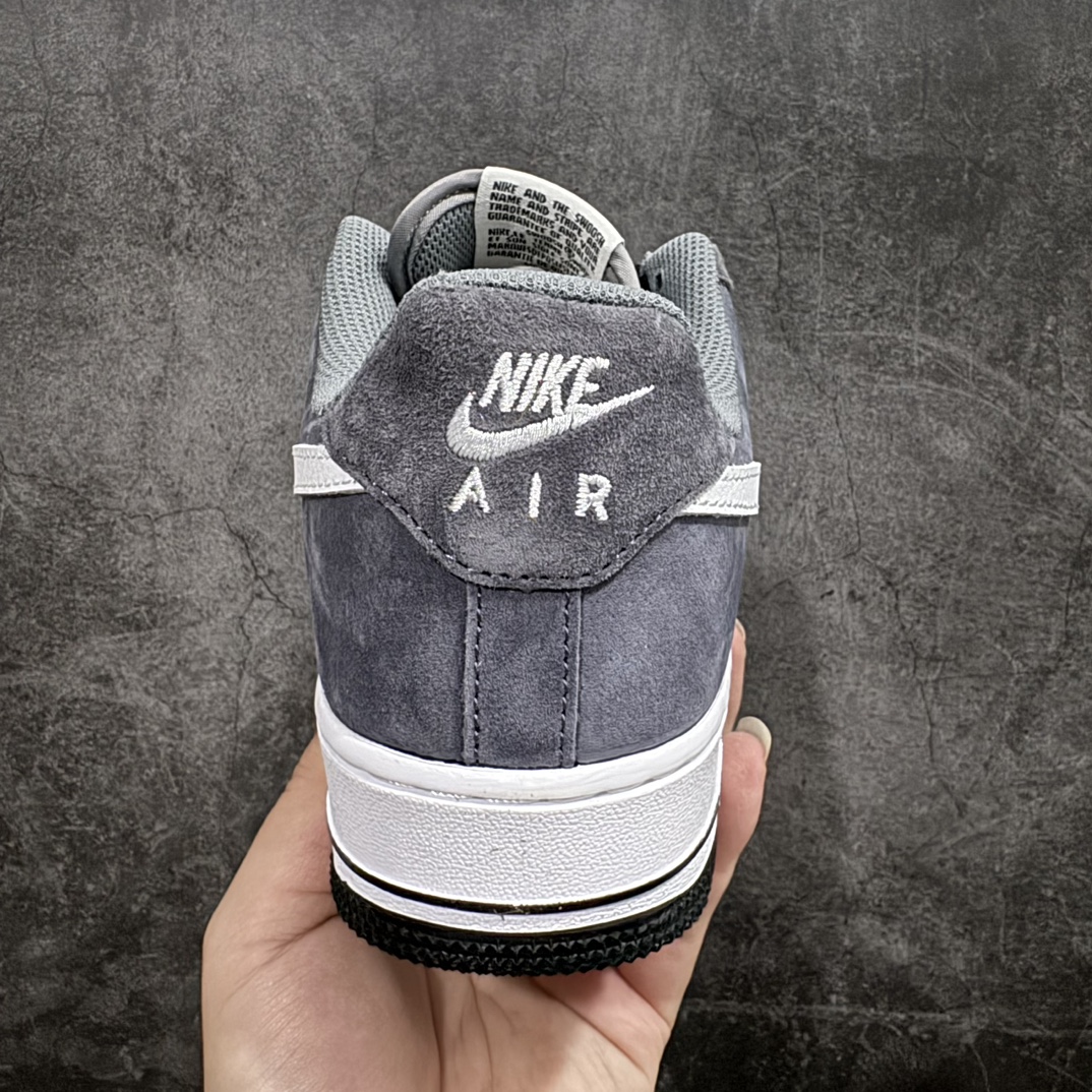 图片[4]-【公司级】Nike Air Force 1 Low 07 黑灰翻毛n原楦头原纸板 打造纯正低帮空军版型 专注外贸渠道 全掌内置蜂窝气垫原盒配件 原厂中底钢印、拉帮完美官方货号：NT9966 336 Size：36 36.5 37.5 38 38.5 39 40 40.5 41 42 42.5 43 44 44.5 45 编码：HXS310320-鞋库