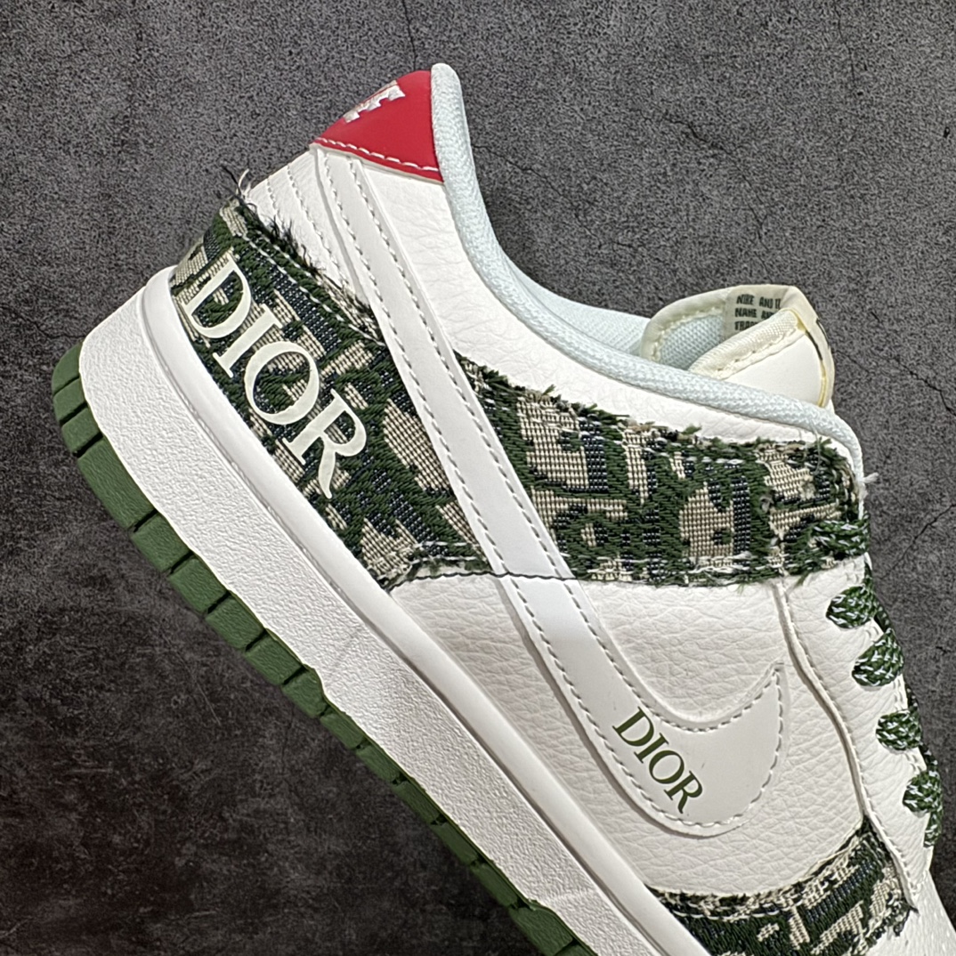 定制版 Nk SB Dunk Low 迪奥联名-磨砂绿 周年高端定制 低帮休闲板鞋 XY1688-005