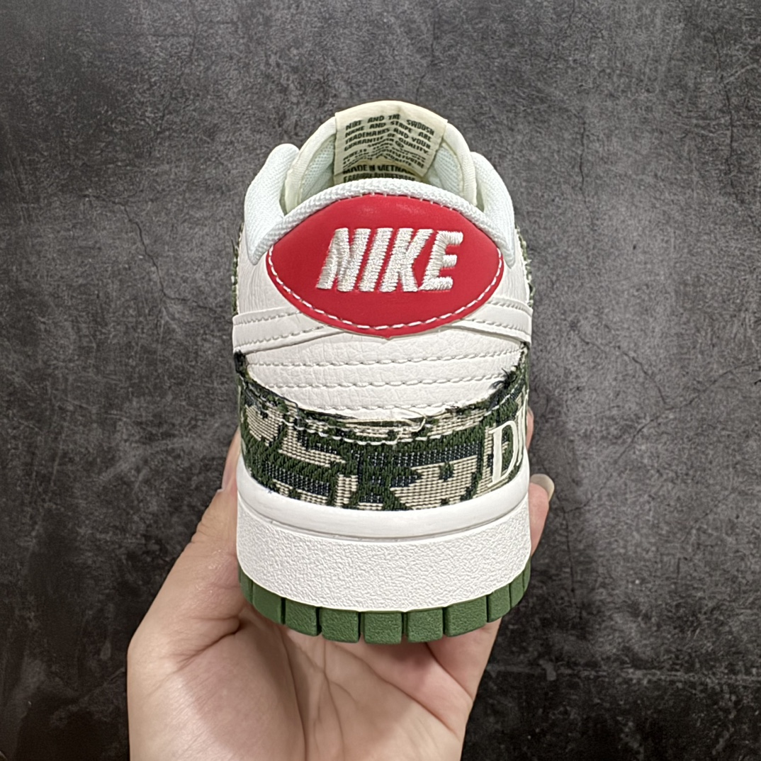 定制版 Nk SB Dunk Low 迪奥联名-磨砂绿 周年高端定制 低帮休闲板鞋 XY1688-005