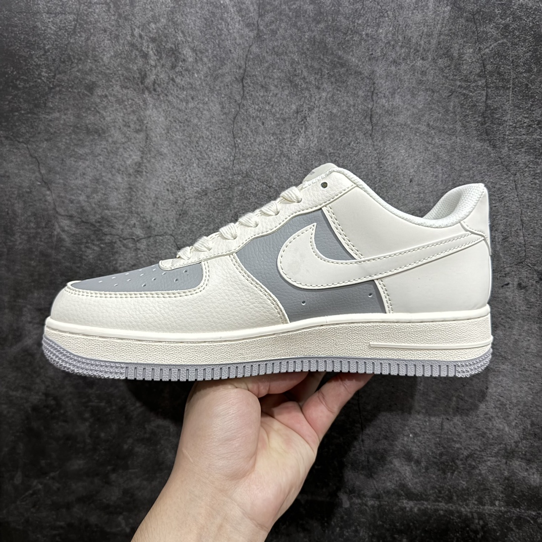 定制版 Nike Air Force 1 Low 07 x BURBRRY 米灰  BB8588-225