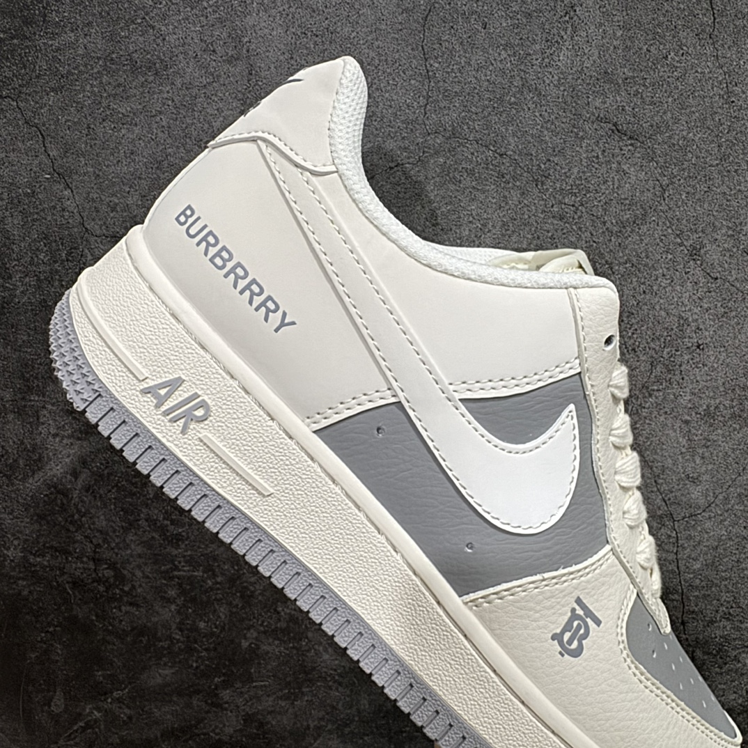 定制版 Nike Air Force 1 Low 07 x BURBRRY 米灰  BB8588-225