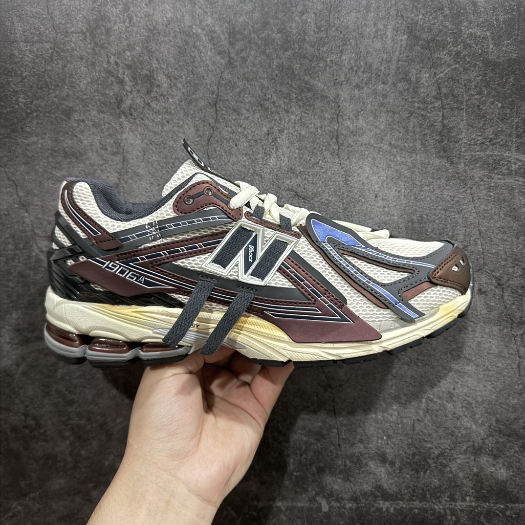 【K版】新百伦NB New Balance M1906系列 M1906AR乞丐款n 全套原楦原纸板原厂数据开发 进口三明治网面 原装进口皮料正确绒感卡色 正确中底拉帮中底网布细节 原厂标裁 带紫光防伪 定制后跟透明水晶模块 冲裁组合 大底贴合程度胶水上色把控完美 整洁度挑战全网艺术家 多道序QC把关品质完善 匠心打造 耗时两个月开发完成 工艺极其复杂难度可想而知 新开独立私模大底 正确组合大底 高端零售专供产物 Size：36 37 37.5 38 38.5 39 40 40.5 41 42 42.5 43 44 45 编码：HXS320340-鞋库