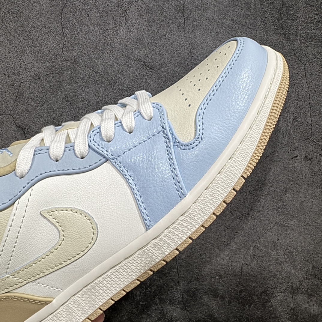 图片[6]-【DT纯原】Air Jordan AJ1 Low 低帮 米白棕 HQ4186-111市面中低帮最具代表性版本没有之一 口碑大厂出品 品控大底版型不断改良更新 全套原纸板楦头开发 确保原汁原味 完美呈现版型 完美零毛边处理 原厂内置全掌气垫 价格定位良心 平台专用代工流水线出品 一眼公司既视感 拿到手的一瞬间就与众不同 碾压市面所有版本 全部原鞋开发 每一个配色都会采购原鞋确认细节 打破市面看图做货无好货之说 尺码：35.5 36 36.5 37.5 38 38.5 39 40 40.5 41 42 42.5 43 44 44.5 45 46 编码：DL265280-鞋库