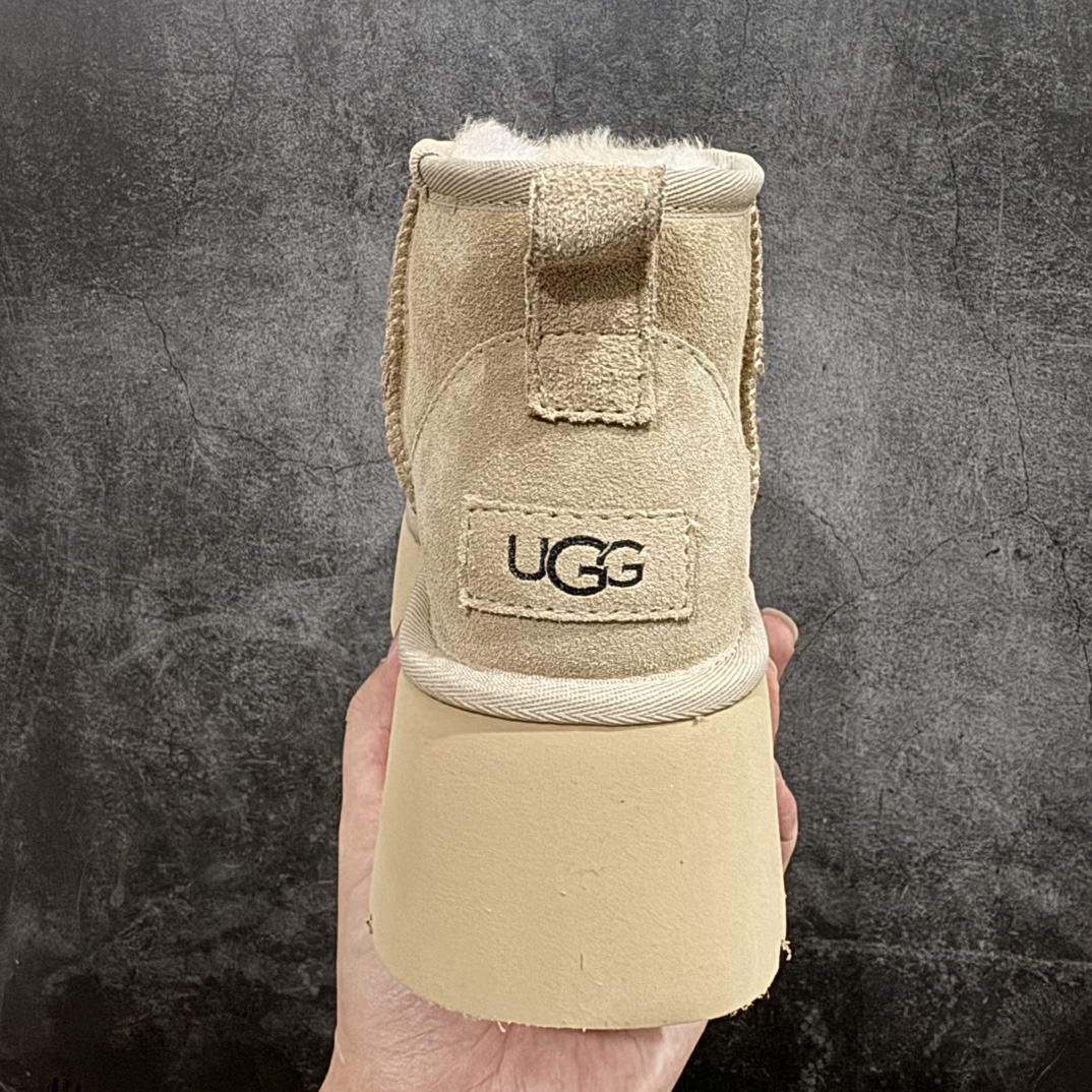 X1纯原礼盒版 UGG 渔人靴低筒沙色5cm跟高 1158311