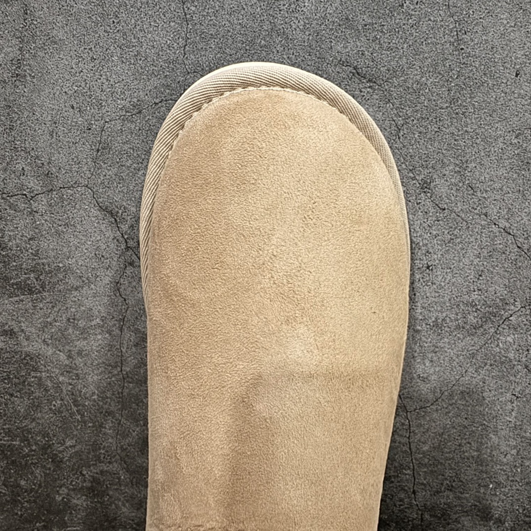 X1纯原礼盒版 UGG 木扣中筒沙色1.5cm底 1016422 小红书爆款