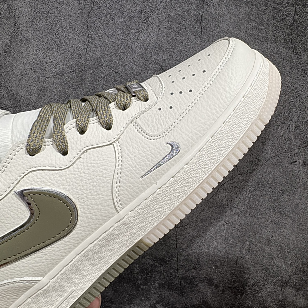 图片[6]-【公司级】官方爆款定制Nike Air Force 1 MID 米军绿双色底 满天星空军一号中帮休闲板鞋 3M反光 水晶大底 定制鞋盒 原楦头原纸板 纯正空军版型 内置全掌气垫 货号：XL0236-231nSIZE：36 36.5 37.5 38 38.5 39 40 40.5 41 42 42.5 43 44 44.5 45 编码：HXS310320-鞋库