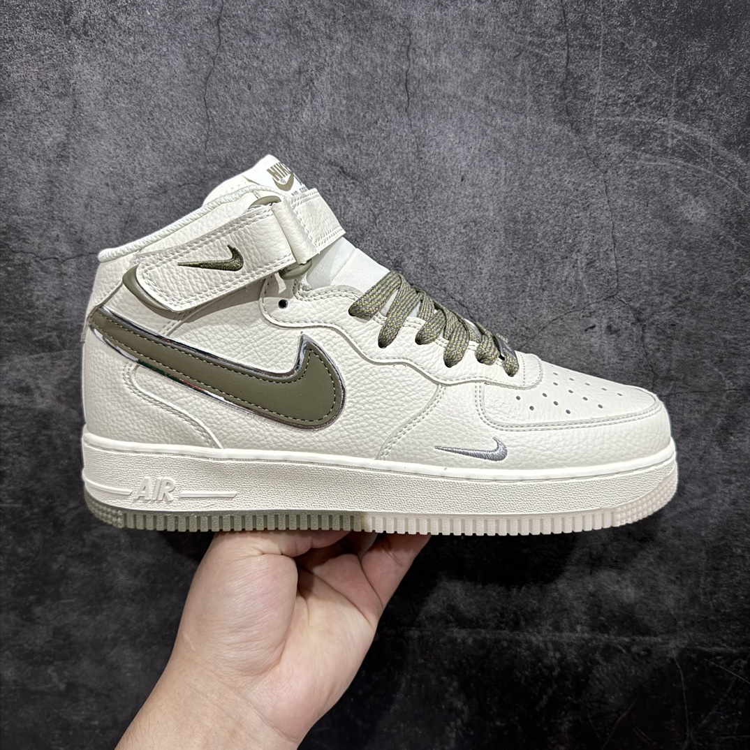 【公司级】官方爆款定制Nike Air Force 1 MID 米军绿双色底 满天星空军一号中帮休闲板鞋 3M反光 水晶大底 定制鞋盒 原楦头原纸板 纯正空军版型 内置全掌气垫 货号：XL0236-231nSIZE：36 36.5 37.5 38 38.5 39 40 40.5 41 42 42.5 43 44 44.5 45 编码：HXS310320-鞋库