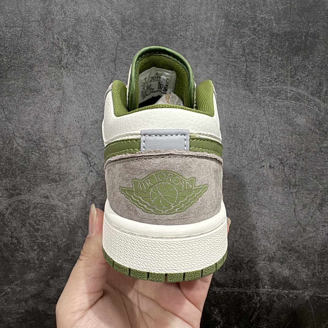 定制版 Air Jordan 1 Retro Low x GUCCI 米绿满天星  XX2406-006