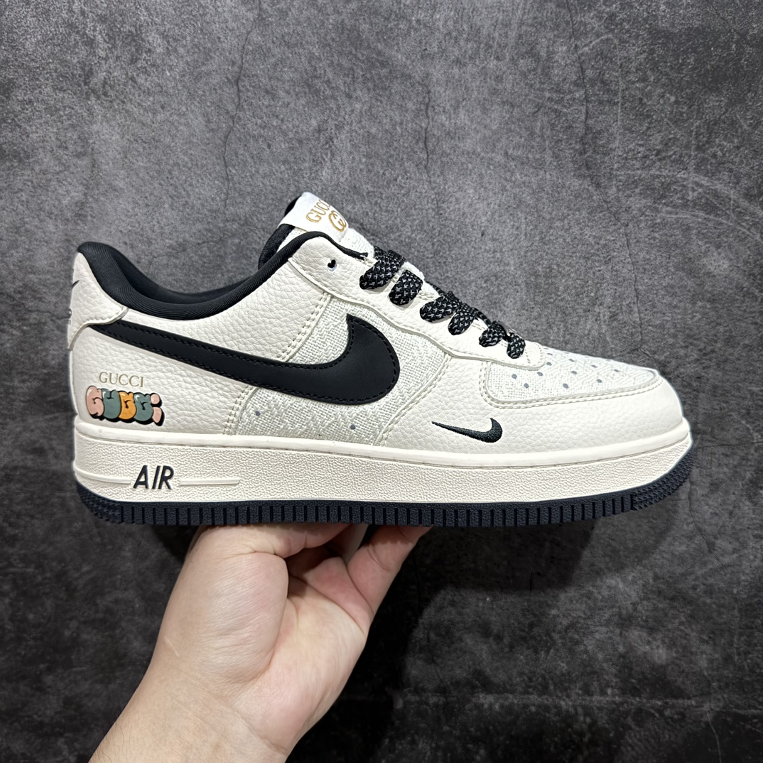 【定制版】海外限量发售NIke Air Force 1 \’07 Low “古驰联名–深蓝亚麻”空军一号 低帮 运动鞋 休闲鞋 折边针车 工艺难度大 原楦头原纸板 原装鞋盒 定制五金配件 内置全掌气垫 原厂鞋底货号：XZ3398-888 Size：36 36.5 37.5 38 38.5 39 40 40.5 41 42 42.5 43 44 44.5 45 编码：HXS310320-鞋库