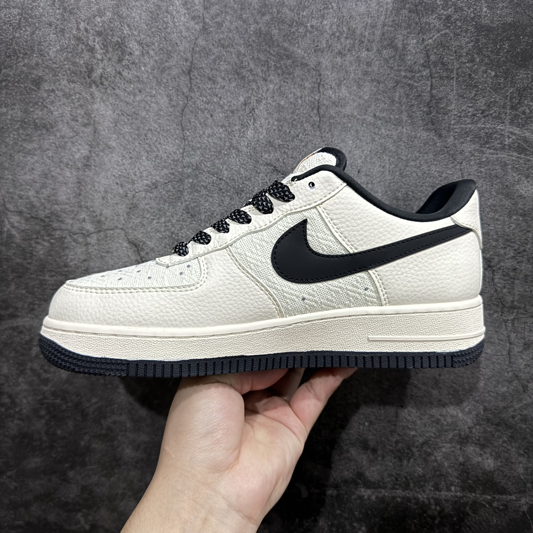 定制版 海外限量发售NIke Air Force 1 '07 Low “古驰联名--深蓝亚麻”空军一号低帮运动鞋 XZ3398-888