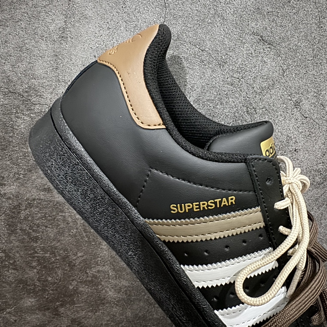 ADIDAS SUPERSTAR 三叶草经典贝壳头系列 新款休闲板鞋潮流男女士运动鞋  EG4959