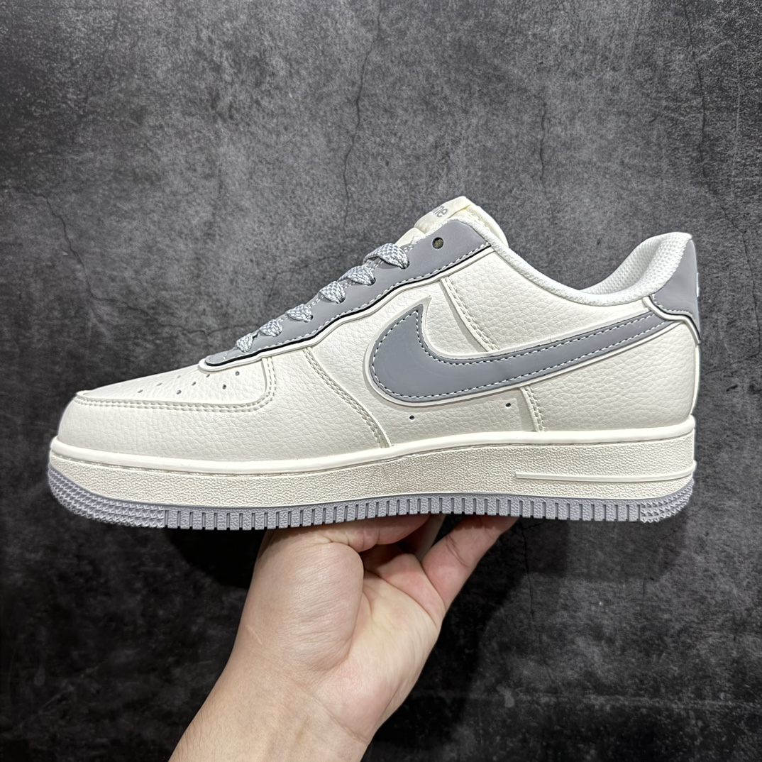 海外限量发售NIke Air Force 1 '07 Low “石头岛Supreme联名——米白星灰”空军一号   BB1616-303