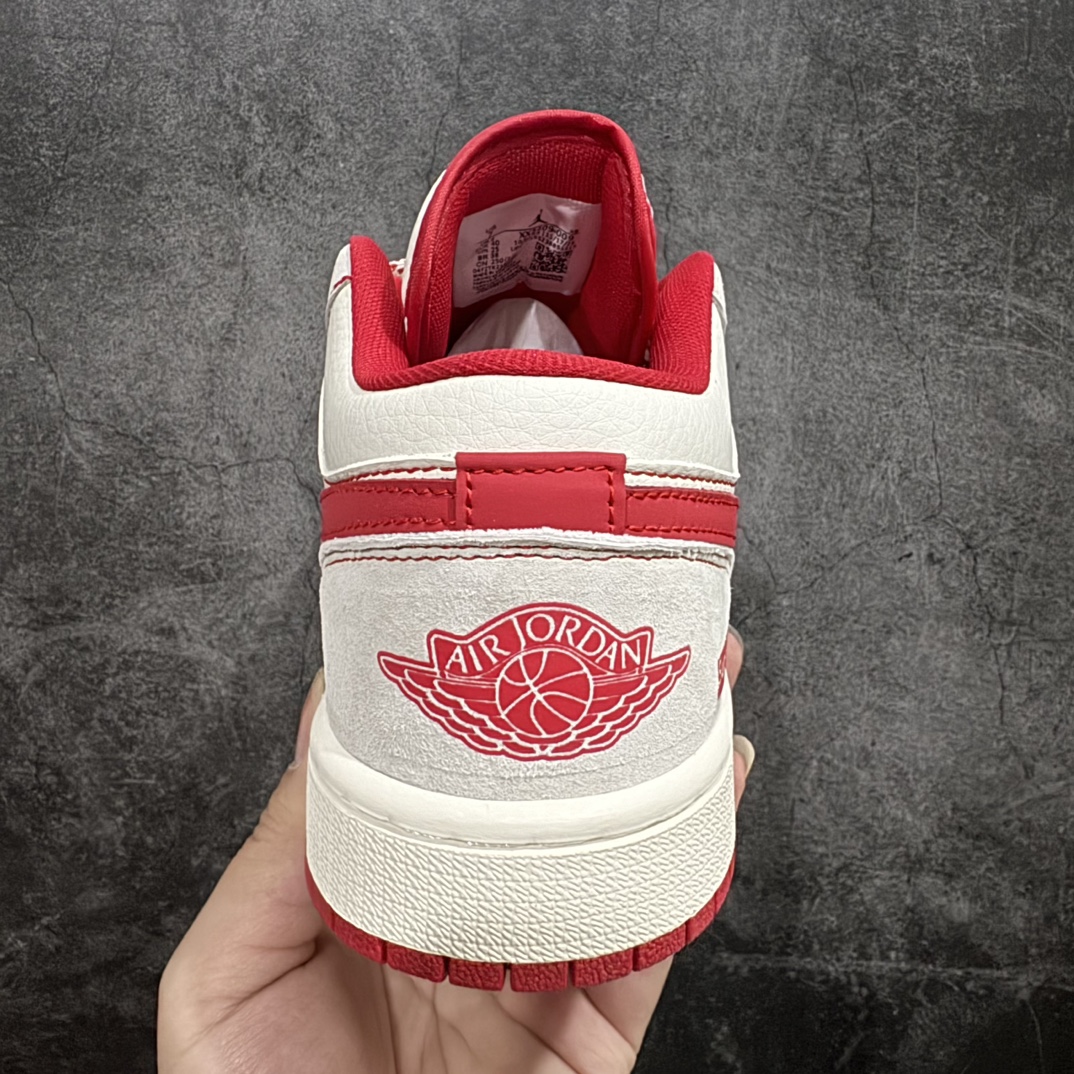 定制版 Air Jordan 1 Retro Low x Supreme 米红小钩满天星  XX2409-009