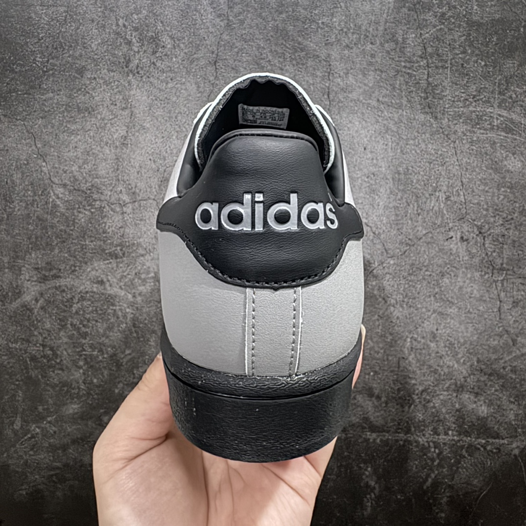 图片[4]-【公司级】阿迪达斯/三叶草Adidas Originals Superstar 82 经典贝壳头系列低帮百搭休闲运动板鞋“皮革灰黑”IG9270n男女鞋真标半码制n升级原楦原纸版开发n采用硬质粒面牛剖革鞋面材质n2020改良全包围鞋垫 正确2020版鞋底模具及扇贝头盖片 尺码：35 36 36⅔ 37⅓ 38 38⅔ 39⅓ 40 40⅔ 41⅓ 42 42⅔ 43⅓ 44 45 编码：XN190210-鞋库