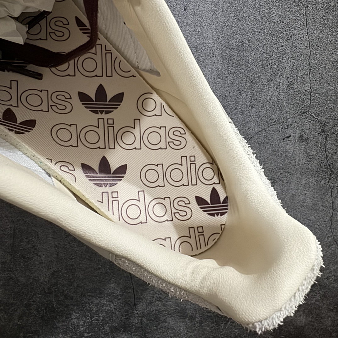 图片[8]-【RS纯原】阿迪达斯/三叶草Adidas Originals Samba OG\”Wonder White Maroon\”桑巴舞系列绅士德训足球风百搭低帮休闲运动板鞋“奶黄浅灰酒红生胶底” 货号:IG1987nn正确版型 原材皮料 细节完美n裁片清洁度超高 无色差 区别市场通货 尺码： 36 36⅔ 37⅓ 38 38⅔ 39⅓ 40 40⅔ 41⅓ 42 42⅔ 43⅓ 44 45 编码：XN230250-鞋库