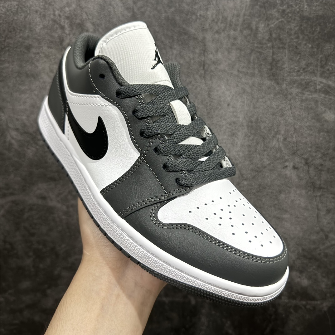 DT纯原 Air Jordan AJ1 Low 低帮 白灰黑 553558-152