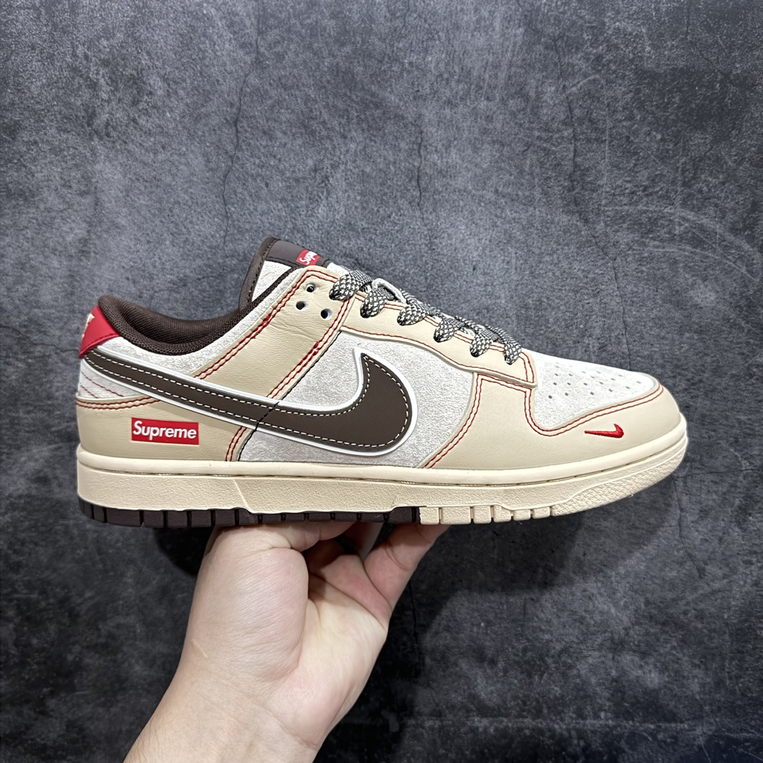 【定制版】Nk SB Dunk Low SUP联名-做旧黑勾 周年高端定制 低帮休闲板鞋 MM1089-021rn#定制鞋盒 大厂纯原品质出货 超高清洁度 皮料切割干净无任何毛边 细节完美 r 尺码：36 36.5 37.5 38 38.5 39 40 40.5 41 42 42.5 43 44 44.5 45  编码：HXS320340-鞋库