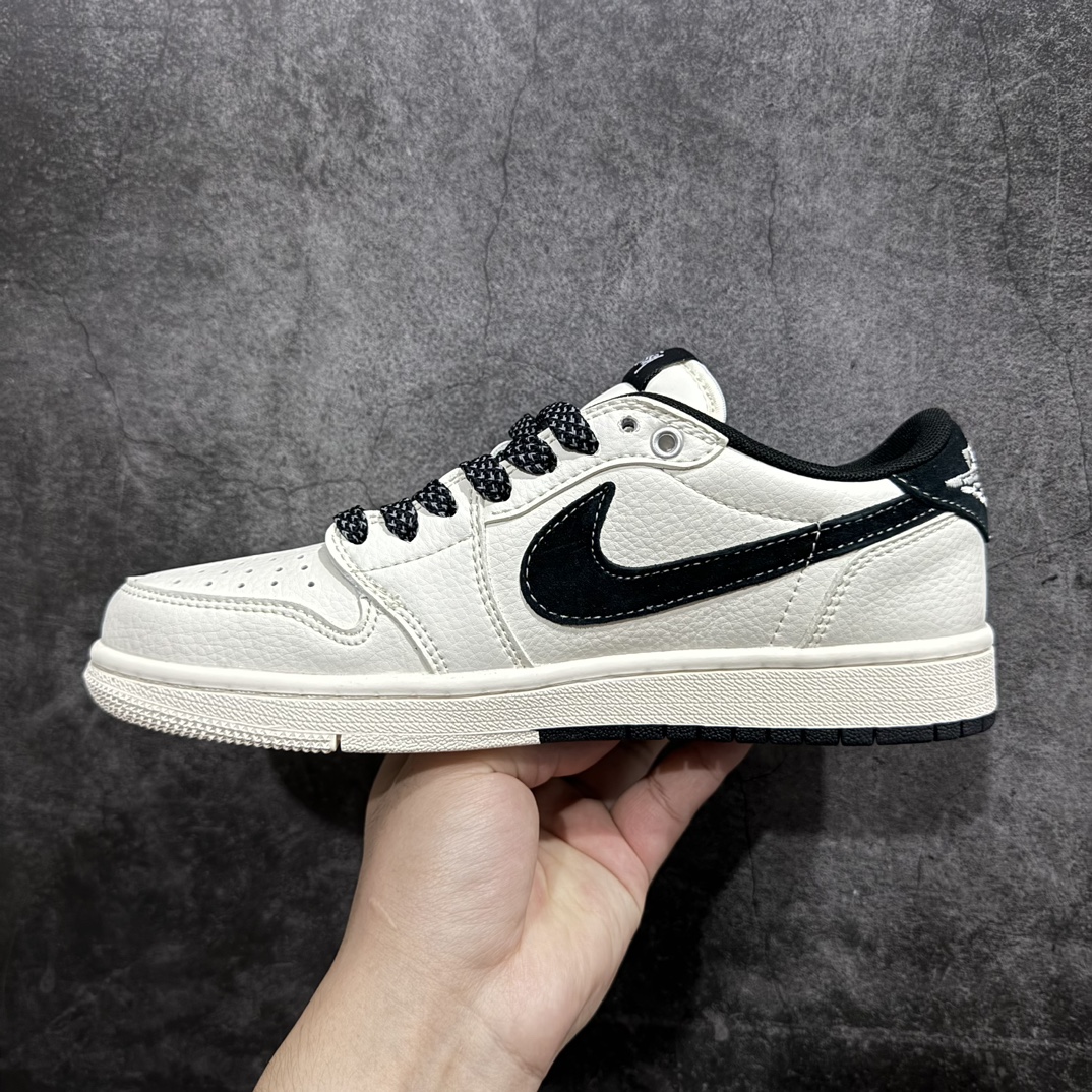 图片[2]-【定制版】Air Jordan 1 Low Stussy联名款 乔1 AJ1倒钩低帮休闲百搭板鞋 SJ2068-129 定制鞋盒 大厂纯原品质出货 超高清洁度 皮料切割干净无任何毛边 细节完美 r 尺码：36 36.5 37.5 38 38.5 39 40 40.5 41 42 42.5 43 44 44.5 45  编码：HXS320340-鞋库