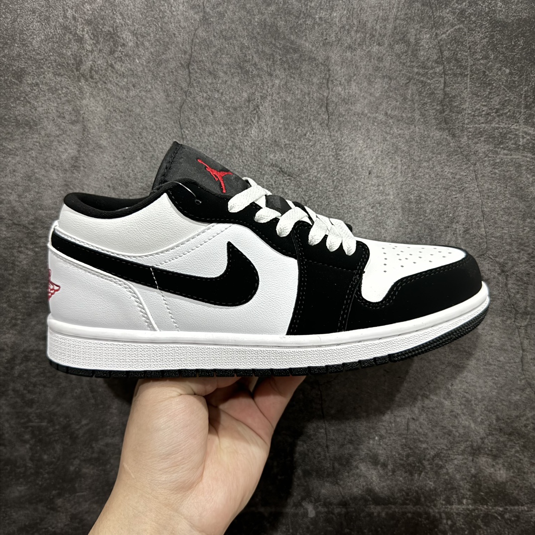 【K版】Air Jordan AJ1 Low 低帮黑白红 HF3188-106n全新流水线出品 DT版本唯一平替选择 市场第二梯队最强版 全部原鞋开发 原楦原纸板开发 全鞋电脑针车 原厂内置全掌气垫 原盒内在原标 唯一Zp原版鞋带绑法 免检产品 全新2022版型 全头层皮料 完美零毛边处理 原厂配置全掌气垫 价格定位良心SIZE：36 36.5 37.5 38 38.5 39 40 40.5 41 42 42.5 43 44 44.5 45 46 47.5 编码：LDS230350-鞋库