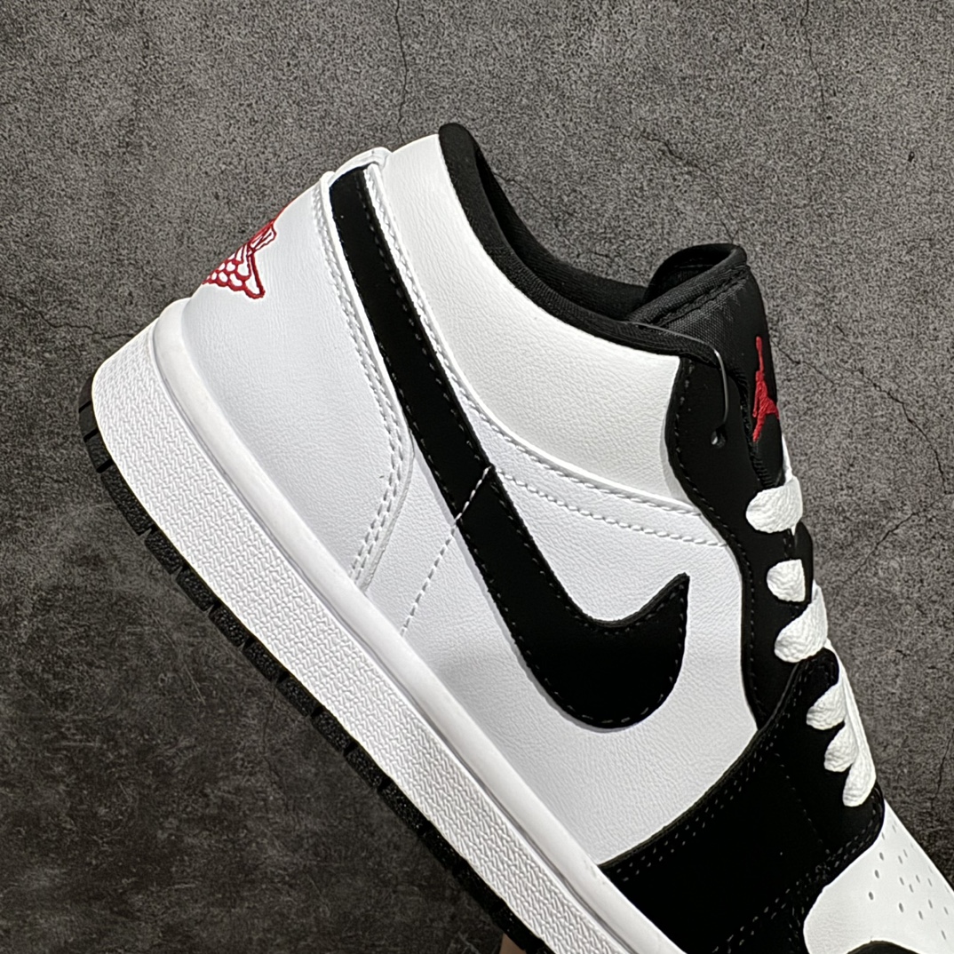 图片[7]-【K版】Air Jordan AJ1 Low 低帮黑白红 HF3188-106n全新流水线出品 DT版本唯一平替选择 市场第二梯队最强版 全部原鞋开发 原楦原纸板开发 全鞋电脑针车 原厂内置全掌气垫 原盒内在原标 唯一Zp原版鞋带绑法 免检产品 全新2022版型 全头层皮料 完美零毛边处理 原厂配置全掌气垫 价格定位良心SIZE：36 36.5 37.5 38 38.5 39 40 40.5 41 42 42.5 43 44 44.5 45 46 47.5 编码：LDS230350-鞋库