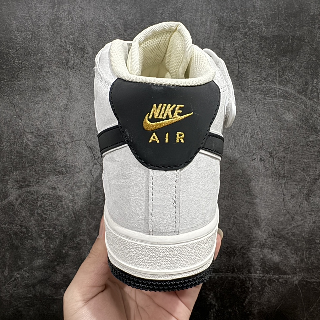 图片[4]-【公司级】Nike Air Force 1 Mid 07 白灰黑 刺绣小金钩n原楦头原纸板 打造纯正中帮空军版型 专注外贸渠道 全掌内置蜂窝气垫原盒配件 原厂中底钢印、拉帮完美官方货号：KG3031 011 Size：36 36.5 37.5 38 38.5 39 40 40.5 41 42 42.5 43 44 44.5 45 编码：LF310320-鞋库