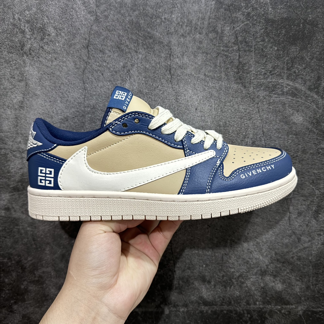 【定制款】Air Jordan 1 Low Givenchy联名款 乔1 AJ1倒钩低帮休闲百搭板鞋 QY0568-952rn#定制鞋盒 大厂纯原品质出货 超高清洁度 皮料切割干净无任何毛边 细节完美 r 尺码：36 36.5 37.5 38 38.5 39 40 40.5 41 42 42.5 43 44 44.5 45  编码：CC280300-鞋库