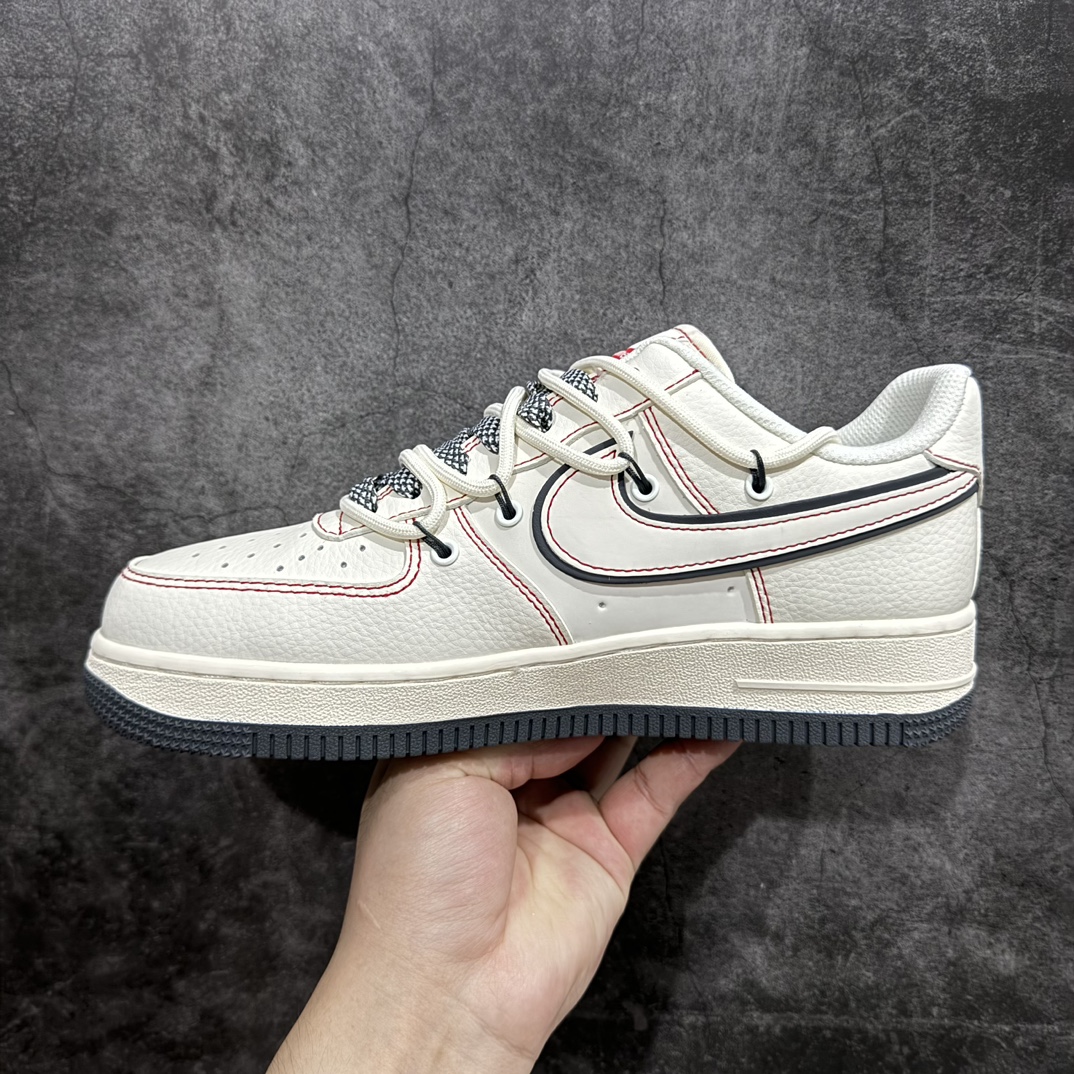 图片[2]-【公司级】Nk Air Force 1\’07 Low Supreme联名-红线灰底 空军一号低帮休闲板鞋n#原楦头原纸板 原装鞋盒 定制五金配件 内置全掌气垫 原厂鞋底货号：SJ1198-600 尺码：36 36.5 37.5 38 38.5 39 40 40.5 41 42 42.5 43 44 44.5 45 编码：LF310320-鞋库